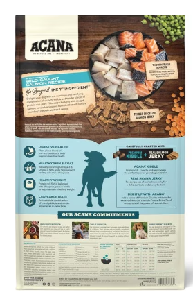 Acana Butcher's Favorites Grain-Free Wild-Caught Salmon Recipe Dry Dog ...