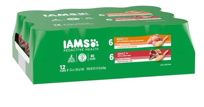Iams Proactive Health Chicken Lamb Wet Dog Food Variety Pack 121