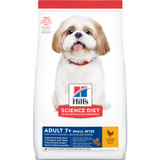 Hill's Science Diet Senior 7+ Small Bites Chicken Meal, Barley, & Rice Recipe Dry Dog Food