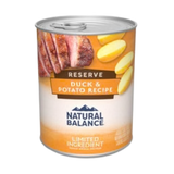Natural Balance L.I.D. Limited Ingredient Diets Grain Free Duck & Potato Formula Canned Dog Food