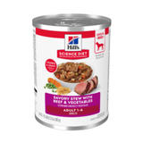 Hill's Science Diet Adult Savory Stew With Beef & Vegetables Canned Dog Food