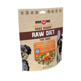 Boss Dog Raw Chicken Boss Nuggs Complete Meal Frozen Dog Food Nuggets 3 lb