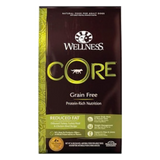 Wellness Core Reduced Fat Deboned Turkey, Turkey Meal & Chicken Meal Recipe Grain-Free Dry Dog Food 24 lb