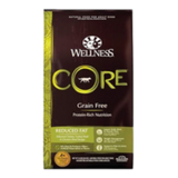 Wellness Core Reduced Fat Deboned Turkey, Turkey Meal & Chicken Meal Recipe Grain-Free Dry Dog Food 24 lb