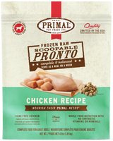 Primal Pronto Chicken Formula Raw Frozen Dog Food