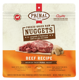 Primal Beef Formula Nuggets Grain-Free Freeze-Dried Dog Food