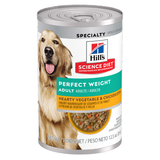 Hill's Science Diet Adult Perfect Weight Hearty Vegetable & Chicken Stew Canned Dog Food