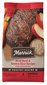 Merrick Classic Healthy Grains Real Beef & Brown Rice Recipe With Ancient Grains Adult Dry Dog Food