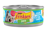 Friskies Ocean Whitefish & Tuna Dinner Pate Canned Cat Food
