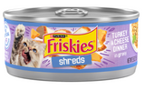 Friskies Savory Shreds Turkey & Cheese Dinner in Gravy Canned Cat Food