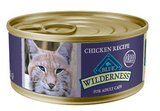 Blue Buffalo Wilderness High Protein Chicken Recipe Grain-Free Canned Cat Food