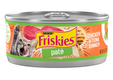 Friskies Chicken & Tuna Dinner Pate Canned Cat Food