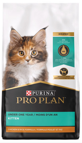 Purina Pro Plan Kitten Chicken & Rice Formula Dry Cat Food 7 lb