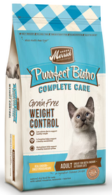Merrick Purrfect Bistro Complete Care Weight Control Low Calorie Diet Grain-Free Dry Cat Food 4 lb