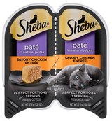 Sheba Perfect Portions Savory Chicken Pate In Natural Juices Entree Wet Cat Food