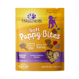 Wellness Soft Puppy Bites Lamb & Salmon Recipe Grain-Free Dog Treats 3 oz