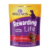 Wellness Rewarding Life Beef & Turkey Recipe Dog Training Treats 6 oz