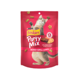 Purina Friskies Party Mix Mixed Grill Crunch Chicken/Beef/Salmon Cat Treats 2.1 oz