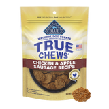 True Chews Chicken & Apple Sausage Recipe Dog Treats 12 oz