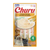 Inaba Churu Chicken Recipe Puree Tube Cat Treat 4 pk