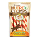 Scott Pet Nutri Chomps Chicken Flavor Twists Rawhide-Free Mini Dog Treats 10 ct
