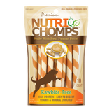 Scott Pet Nutri Chomps Peanut Butter Flavor Twists Rawhide-Free Mini Dog Treats 10 ct