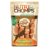 Scott Pet Nutri Chomps Advanced Peanut Butter Twists With Chicken Wrap Dog Treats 4 ct