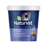 Naturvet No Scoot Plus Pumpkin Soft Chews Digestive Supplement for Dogs 60 ct