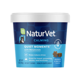 Naturvet Quiet Moments Calming Aid Plus Melatonin Cat Soft Chews 60 ct