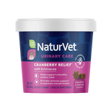 Naturvet Cranberry Relief Plus Echinacea Soft Chews Urinary Supplement for Cats 60 ct