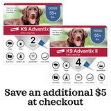 K9 Advantix II Topical Flea & Tick Treatment for Dogs over 55 lbs
