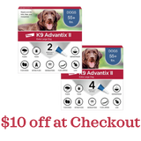 K9 Advantix II Topical Flea & Tick Treatment for Dogs over 55 lbs