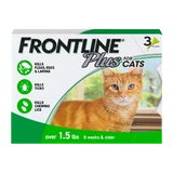 Merial Frontline Plus Flea & Tick Treatment for Cats 3 pk