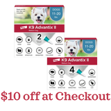 K9 Advantix II Topical Flea & Tick Treatment for Dogs 11-20 lbs