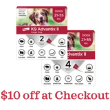 K9 Advantix II Topical Flea & Tick Treatment for Dogs 21-55 lbs