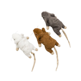 Spot Ethical Pet Fuzzy Fur Big Mouse Bertha Catnip Cat Toy 