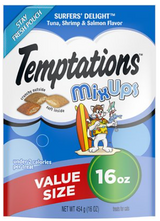 Whiskas Temptations Surfers' Delight Flavor Cat Treats 16 oz