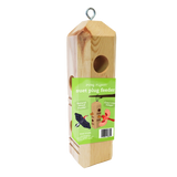 Pure Flight Suet Plug Wood Bird Feeder 