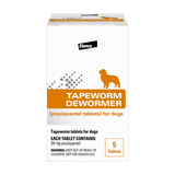 Elanco Tapeworm Dewormer for Dogs 5 ct