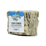 Icelandic+ Plus Cod Skin Large Cube Dog Treats 2 oz