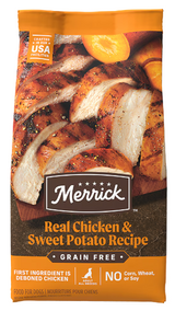Merrick Grain-Free Adult Real Chicken & Sweet Potato Recipe Dry Dog Food