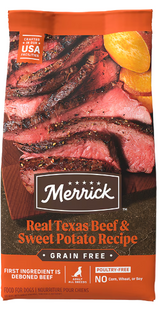 Merrick Grain-Free Adult Real Texas Beef & Sweet Potato Recipe Dry Dog Food