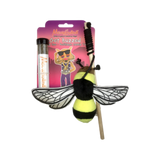 Meowijuana Get Buzzed Bee Cat Wand Toy 