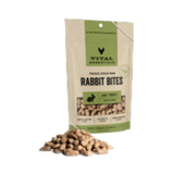 Vital Essentials Rabbit Bites Freeze-Dried Grain-Free Dog Treats 2 oz