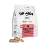 Vital Essentials Raw Fusion Chicken Dinner Patties Grain-Free Frozen Dog Food 6 lb