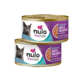 Nulo FreeStyle Grain-Free Minced Beef & Mackerel Recipe in Gravy Canned Cat Food