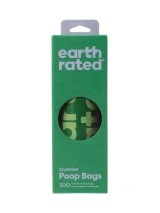 Earth Rated Lavender Scented Grab & Go Dog Waste Bags 300 pk