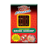 Omega One Frozen Brine Shrimp Cube Pack 3.5 oz