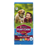 Purina Puppy Chow Tender & Crunchy Beef Recipe Dry Dog Food 30 lb