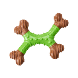 Spot Bambone Dental X-Bone Apple Flavored Dog Chew Toy 8 in